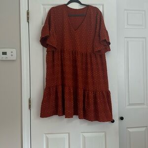 Burnt Orange Dress